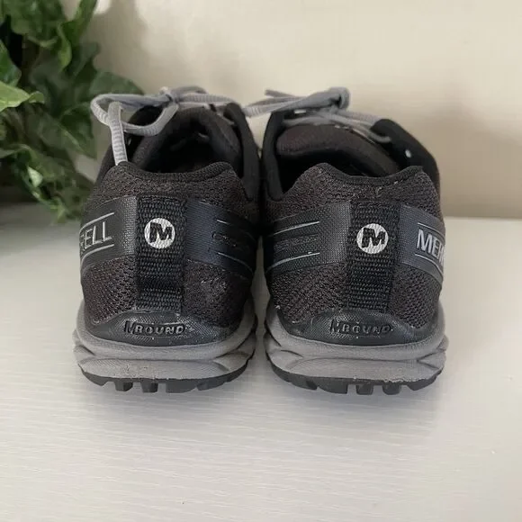 Merrell Bare Access GTX Womens Trail Running Hiking Shoes 10 Black Gray Silver - Picture 6 of 16